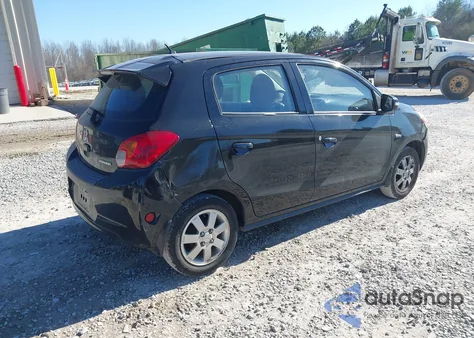 2015 Mitsubishi Mirage Es/Rf z USA, uszkodzony, nr VIN ML32A4HJ1FH031409
